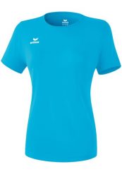 Funkcjonalna koszulka sportowa 565, wielokolorowa, dopasowana. Zielone bluzki sportowe damskie Erima, z poliesteru, bez kołnierzyka, bez ramiączek. Za 206.99 zł.