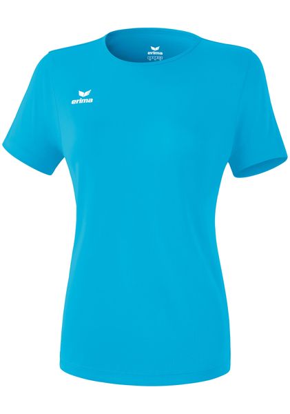 Funkcjonalna koszulka sportowa 565, wielokolorowa. Zielone bluzki sportowe damskie Erima, z materiału, bez kołnierzyka, bez ramiączek. Za 104.66 zł.