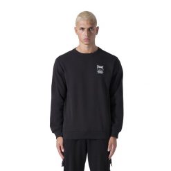 Bluza męska Everlast Neutrals Crewneck. Czerwone bluzy bez kaptura męskie Everlast, bez wzorów, sportowe, bez kołnierzyka, bez ramiączek. Za 119.99 zł.