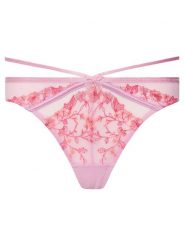 Hunkemöller Stringi Lillia 204602 Fioletowy. Fioletowe stringi damskie Hunkemöller, s, bez wzorów, z syntetyku. Za 49.99 zł.