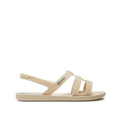 Sandały damskie Ipanema Style. Brązowe sandały damskie Ipanema, bez wzorów, z materiału, bez obcasa. Za 89.99 zł.