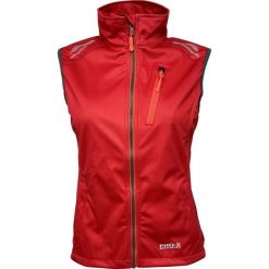 Damska wodoodporna kurtka softshell Pro-X Elements Hanna. Czerwone kurtki softshell damskie PRO-X ELEMENTS, bez wzorów, z softshellu, bez kaptura. Za 335.00 zł.
