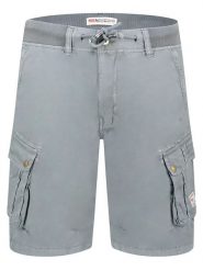 Geographical Norway Bermudy w kolorze błękitnym rozmiar: M. Niebieskie szorty męskie Geographical Norway, bez wzorów. Za 122.38 zł.