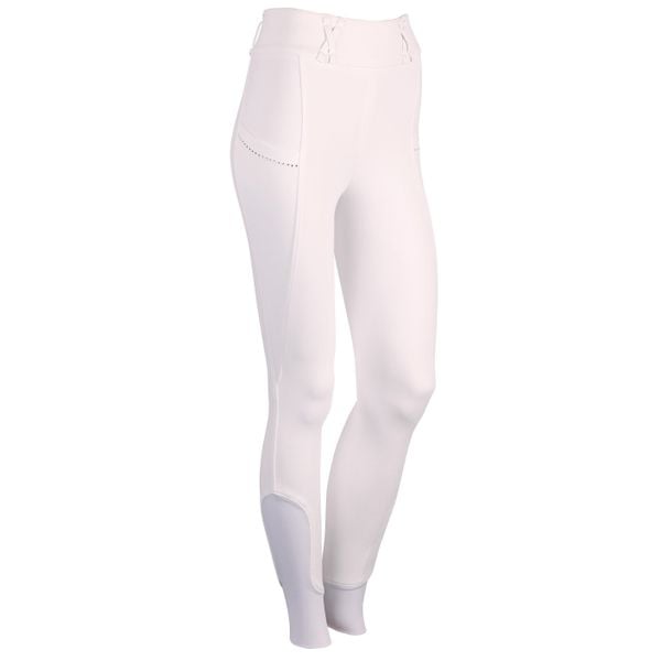 Legginsy zawodnicze z pełną przyczepnością Harry's Horse Equitights Crystal. Białe legginsy damskie HARRYS HORSE, s, bez wzorów. Za 406.50 zł.