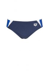 Kąpielówki slipy męskie na basen Arena Double Side Panels Brief. Niebieskie kąpielówki męskie Arena, l, bez wzorów, z materiału, na fitness i siłownię. Za 51.98 zł.