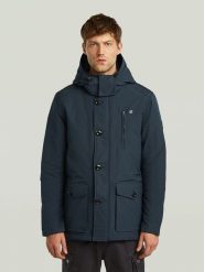 G-Star Parka w kolorze granatowym rozmiar: XXL. Niebieskie parki męskie G-Star, xxl, bez wzorów. Za 541.45 zł.