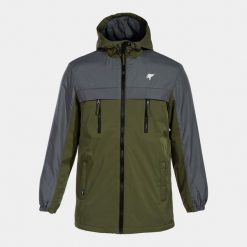 Kurtka anorak przeciwdeszczowa męska Joma Explorer z kapturem polarowa podszewka. Zielone kurtki męskie Joma, l, bez wzorów, z polaru, sportowe, z kapturem. Za 345.99 zł.