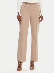 Marciano Guess Spodnie materiałowe 5GGB17 7311A Brązowy Regular Fit. Brązowe spodnie materiałowe damskie Marciano Guess, z aplikacjami, z materiału. Za 619.99 zł.