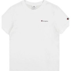 T-shirt Damski. Białe t-shirty damskie CHAMPION, bez wzorów, bez kołnierzyka. Za 131.99 zł.