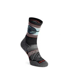 Skarpety damskie do biegania Smartwool Trail Run Targeted Cushion. Szare skarpetki damskie Smartwool, bez wzorów. Za 104.99 zł.