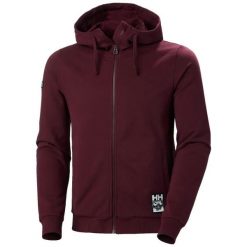 Bluza z kapturem i zamkiem błyskawicznym Helly Hansen Arctic Ocean. Czerwone bluzy z kapturem męskie Helly Hansen, na zimę, l, z bawełny. Za 489.00 zł.