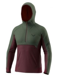 DYNAFIT Bluza funkcyjna "TIGARD ALPHA" w kolorze czerwono-zielonym rozmiar: XXL. Czerwone bluzy sportowe męskie Dynafit, xxl, z materiału. Za 340.99 zł.