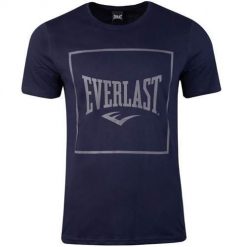 Koszulka sportowa męska Everlast 37M291J864000. Niebieskie t-shirty sportowe męskie Everlast, m, bez ramiączek. Za 79.00 zł.