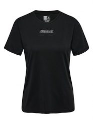 Hummel Koszulka "Te Tola" w kolorze czarnym rozmiar: S. Czarne bluzki damskie HUMMEL, s, bez wzorów, bez kołnierzyka. Za 41.69 zł.