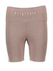 Adidas Szorty kolarskie w kolorze jasnobrązowym rozmiar: M. Brązowe spodenki sportowe damskie Adidas, m, z materiału, rowerowe. Za 88.23 zł.