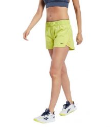 Spodenki fitness damskie Reebok United By Fitness Epic zielone. Zielone spodenki sportowe damskie Reebok, l, z materiału, na fitness i siłownię. Za 246.00 zł.