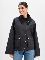 Barbour Kurtka z tkaniny woskowanej Kobiety Bawełna niebieski, 34. Niebieskie kurtki damskie Barbour, bez wzorów, z bawełny, bez kaptura. Za 1,999.95 zł.