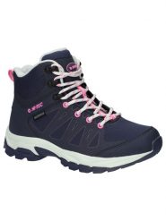 Buty trekkingowe damskie Hi-Tec Raven Mid Wp. Niebieskie obuwie trekkingowe damskie Hi-tec. Za 459.99 zł.