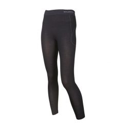 Spodnie termoaktywne damskie Brubeck Active Wool. Czarne spodnie sportowe damskie Brubeck, xl, z elastanu, trekkingowe. Za 183.49 zł.
