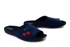 ADANEX 28908 SAK1VVH H1221/GR/CZ, kapcie damskie. Niebieskie kapcie damskie Adanex. Za 74.99 zł.