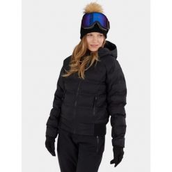 Kurtka Narciarska Damska Fundango Zina. Czarne kurtki damskie Fundango, na zimę, bez wzorów, bez kaptura. W wyprzedaży za 599.00 zł.