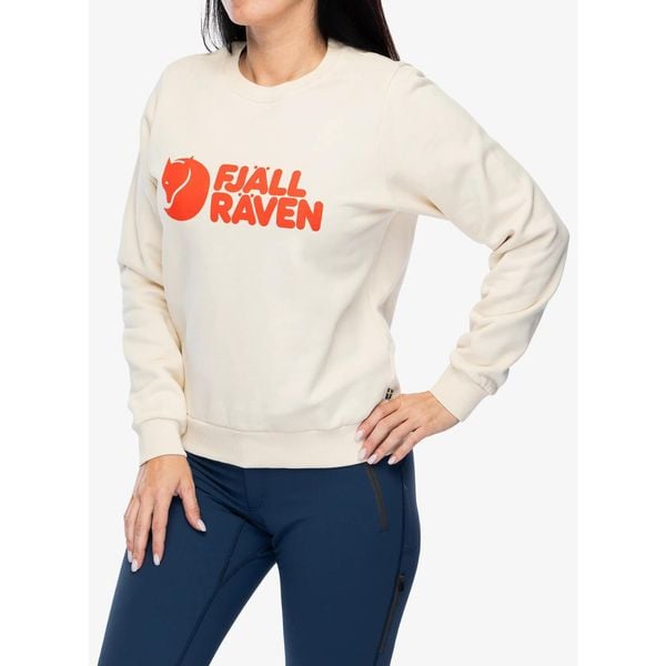 Bluza damska Fjallraven Logo Sweater. Białe bluzy bez kaptura damskie Fjällräven, s. Za 382.99 zł.