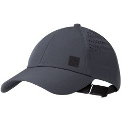 Czapka z daszkiem Summit Cap Ash UPF50. Szare czapki męskie Buff, bez wzorów, z materiału, sportowe. Za 130.99 zł.