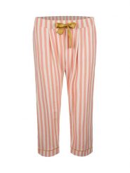 SHORT STORIES Spodnie piżamowe w kolorze pomarańczowo-białym rozmiar: XL. Białe piżamy damskie Short Stories, xl, bez wzorów, z materiału, bez ramiączek. Za 119.45 zł.