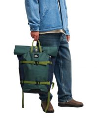 Plecak dla Mężczyzn COMMUTE 37L. Zielone plecaki męskie Quiksilver, bez wzorów, z materiału. Za 299.99 zł.