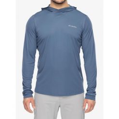 Bluza z kapturem Columbia Zero Rules Lite Hoodie. Niebieskie bluzy z kapturem męskie Columbia. Za 218.39 zł.