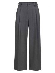 Herrlicher Spodnie "Narzissa" w kolorze ciemnoszarym rozmiar: W34. Szare spodnie materiałowe damskie Herrlicher, bez wzorów, z materiału, z podwyższonym stanem. Za 217.99 zł.