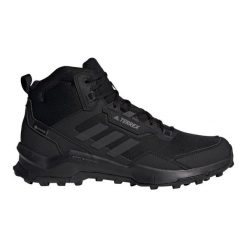 Buty adidas Terrex AX4 Mid Gtx FY9638 czarne. Czarne buty trekkingowe męskie z materiału, bez zapięcia, adidas terrex. Za 962.69 zł.