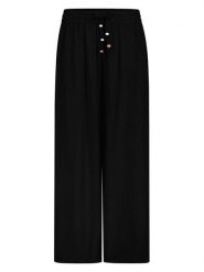 Eight2Nine Spodnie w kolorze czarnym rozmiar: S. Czarne spodnie materiałowe damskie Eight2Nine, bez wzorów, z materiału. Za 86.99 zł.