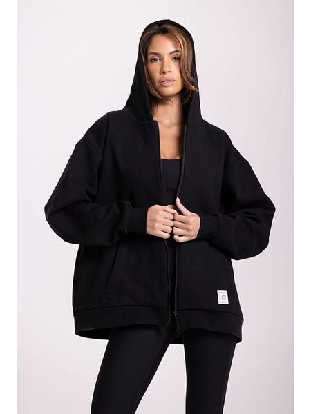 Onamaste Bluza "Flow" w kolorze czarnym rozmiar: L/XL. Czarne bluzy z kapturem damskie Onamaste, l. Za 177.94 zł.