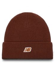 New Balance Czapka Winter Watchman Beanie Patch V3.0 LAH53008ROK Brązowy. Brązowe czapki zimowe damskie New Balance, z materiału. Za 119.99 zł.