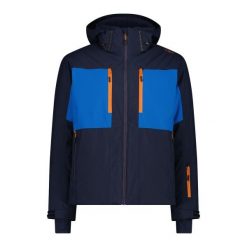 Kurtka narciarska z kapturem i zamkiem CMP. Czarne kurtki narciarskie i snowboardowe damskie CMP, m, bez wzorów, z kapturem, narciarskie. Za 779.40 zł.