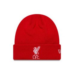Czapka Liverpool FC Core Cuff. Czerwone czapki męskie New Era, bez wzorów, sportowe. Za 189.50 zł.
