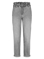 Sublevel Dżinsy - Tapered fit - w kolorze jasnoszarym rozmiar: S. Szare jeansy damskie Sublevel, z podwyższonym stanem. Za 83.42 zł.