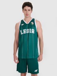 4F Koszulka lifestyle z sezonu 2024/25 uniseks 4F x Legia Warszawa - zielona 3XL. Zielone t-shirty sportowe męskie 4f, l, z dzianiny, bez ramiączek, na fitness i siłownię. Za 219.99 zł.