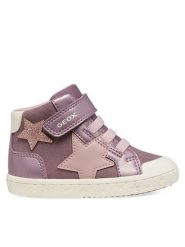 Geox Sneakersy B Gisli Girl B561MG 0AU54 C8006 M Różowy. Czerwone buty sportowe dziewczęce Geox, bez wzorów, ze skóry, bez zapięcia. Za 209.99 zł.