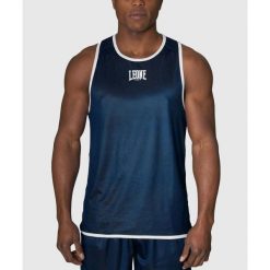 Tank top Montana Reversible. Czerwone topy sportowe damskie LEONE 1947, m, bez wzorów, z materiału, bez ramiączek. Za 161.00 zł.