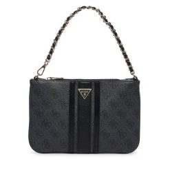 Torebka Guess. Szare torebki klasyczne damskie Guess, z aplikacjami, bez dodatków. Za 264.99 zł.