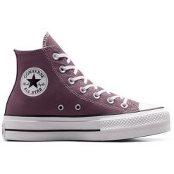 Buty sportowe Converse Chuck Taylor As Lift. Fioletowe buty sportowe na co dzień damskie Converse, bez wzorów. Za 590.00 zł.