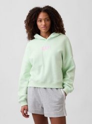 GAP Bluza w kolorze zielonym rozmiar: S. Zielone bluzy z kapturem damskie GAP, s, z materiału. Za 105.14 zł.