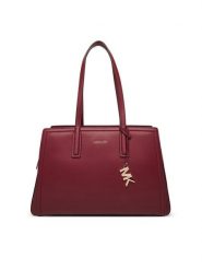 MICHAEL Michael Kors Torebka Laila 30S5G9IT2L Bordowy. Czerwone torebki klasyczne damskie MICHAEL Michael Kors, bez wzorów, ze skóry, bez dodatków. Za 1,179.00 zł.