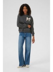 Kaffe Bluza w kolorze antracytowym rozmiar: XL. Czarne bluzy bez kaptura damskie Kaffe, xl. Za 143.90 zł.