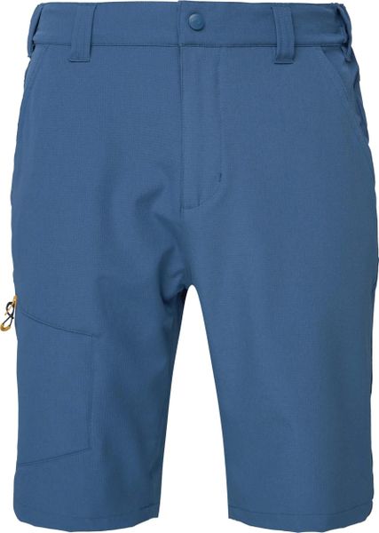 Męskie spodenki Loap Uzram niebieskie 2XL. Niebieskie szorty męskie Scarpa, bez wzorów, z elastanu, klasyczne. Za 122.96 zł.