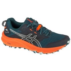 Buty do biegania Asics Gel-Trabuco Terra 2 1011B607-301 zielone. Zielone obuwie do biegania damskie . Za 679.35 zł.
