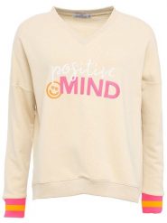Zwillingsherz Bluza "Talisa" w kolorze beżowym rozmiar: S/M. Brązowe bluzy bez kaptura damskie Zwillingsherz, m, z bawełny. Za 219.60 zł.
