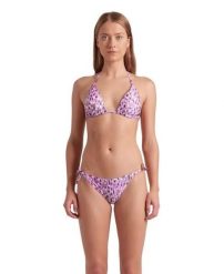 Strój kąpielowy dwuczęściowy damski Arena Water Print. Czerwone bikini damskie Arena, bez wzorów. Za 41.99 zł.